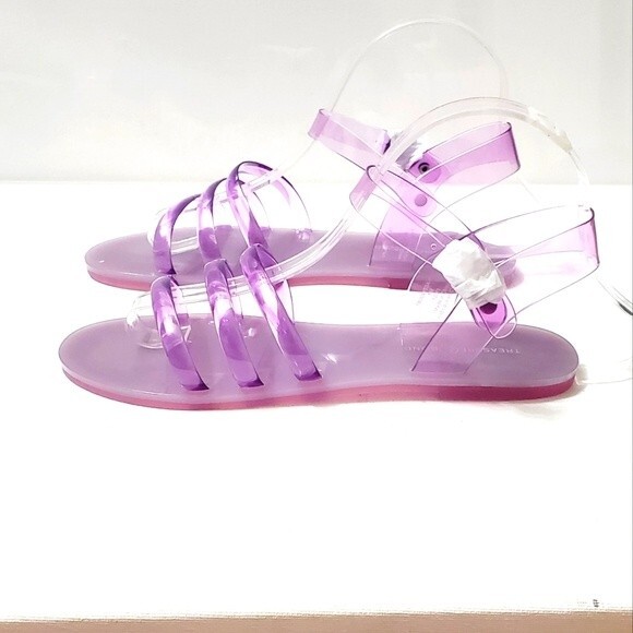 Treasure & Bond Julissa Girls size 5 Purple Jelly Sandals NWOB - Picture 1 of 5